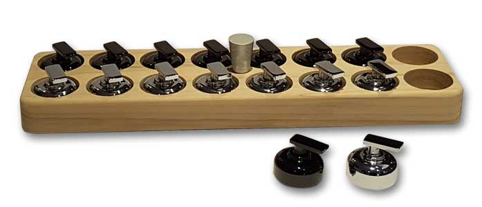 The Edge Table Curling Game - Black 8': The Rocks