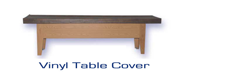 Included with the Premiere Table Curling Game - Mahogany - 8'